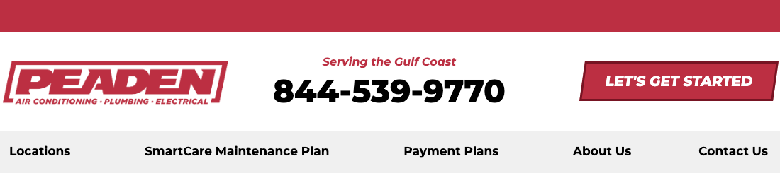 Peaden Air Conditioning Plumbing and Electrical