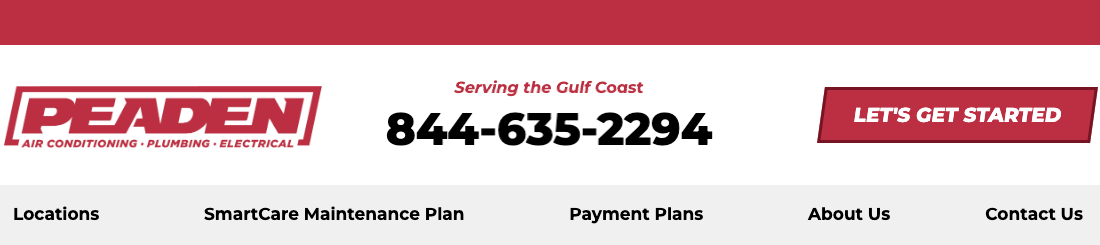 Peaden Air Conditioning Plumbing and Electrical